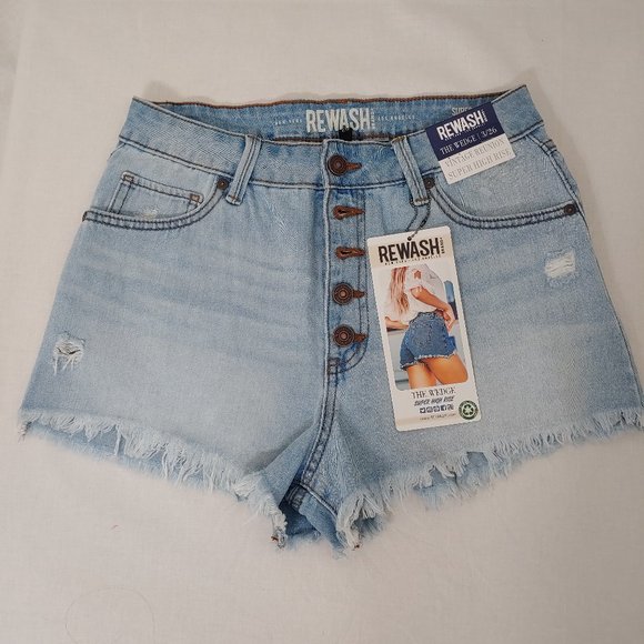 Rewash Brand Distressed Shorts Size 326 